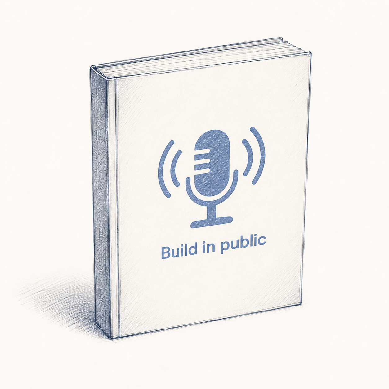 Couverture sketch du playbook Personal brand & build in public