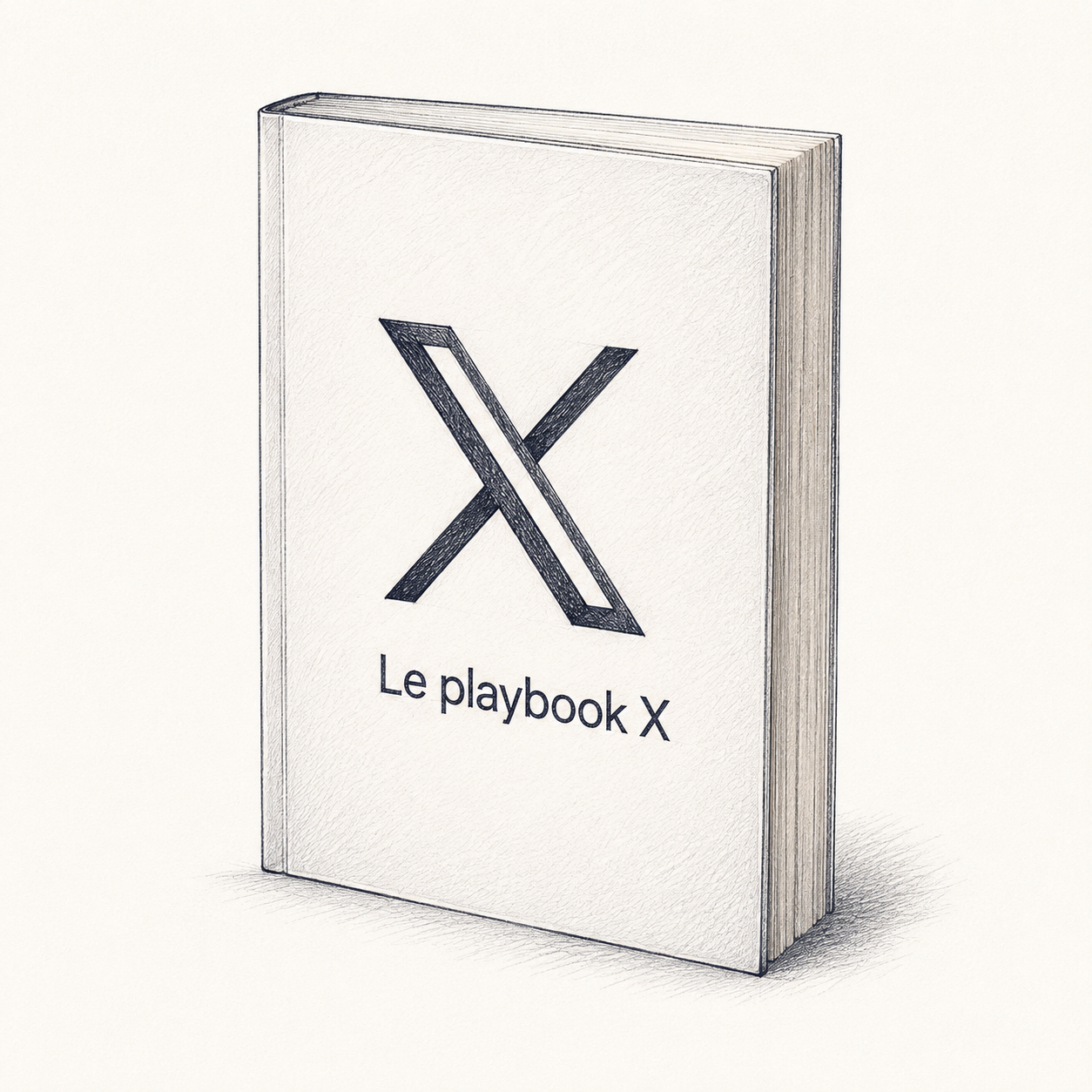Couverture sketch du playbook X